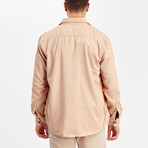 Pocket Covered Shirt // Beige (L)