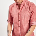 Oil Wash Shirt // Red (2XL)