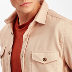 Pocket Covered Shirt // Beige (L)