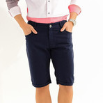 Five Pocket Short // Navy Blue (38)