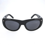 DSquared2 // Men's DQ0257 Sunglasses // Shiny Black + Smoke
