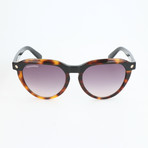 Women's DQ0287 Sunglasses // Havana + Gradient Smoke