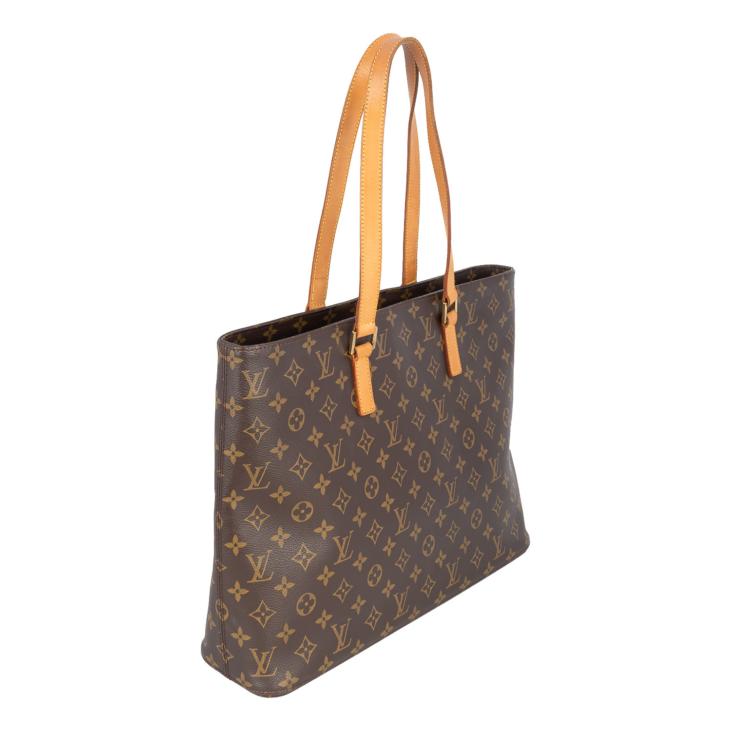Louis Vuitton // Monogram Canvas Luco Tote Bag // Brown // Pre-Owned - Chanel, Louis Vuitton ...
