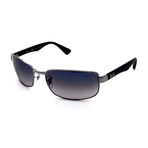 Unisex RB3478-004-78 Rectangular Polarized Sunglasses // Black