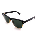 Unisex RB4175-877 Oversized Clubmaster Sunglasses // Matte Black
