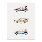 A Tribute to Rally B // Group B Poster (12"L x 16"W x 0.5"H)