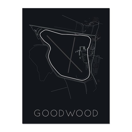 The Festival Of Speed // Goodwood Poster (12"L x 16"W x 0.5"H)