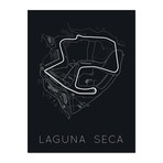 Racing Forever Forward // Laguna Seca Poster