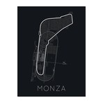 Full- Throttle Formula 1 // Monza Poster (12"L x 16"W x 0.5"H)