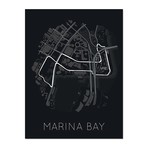 Rhythm of the Night // Marina Bay Street Circuit (12"L x 16"W x 0.5"H)