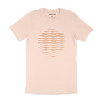 Beach Vibe Redux Graphic T-Shirt // Clay (L)