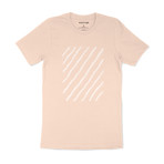 Sand Ripple Graphic T-Shirt // Clay (S)