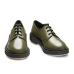 Lex Lace-Up Derby // Military Green (Euro: 45)
