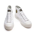 Whitney High Canvas Sneakers // White (Euro: 41)