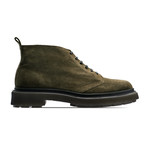 Barclay Lace-Up Low Boots // Green (Euro: 41)