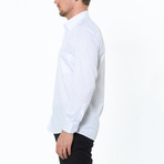 Front Pocket Button Up Shirt // White (S)