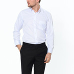 Front Pocket Button Up Shirt // White (S)
