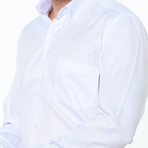 Francesco Button Up Shirt // White (Small)