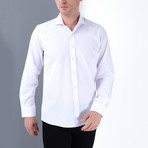 Jeffree Button-Up Shirt // White (Small)