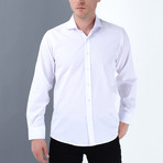 Jeffree Button-Up Shirt // White (Small)