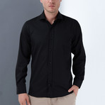 Lorenzo Button-Up Shirt // Black (Small)