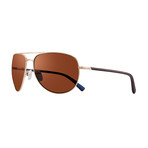 Tarquin S Polarized Sunglasses (Gunmetal + Blue)