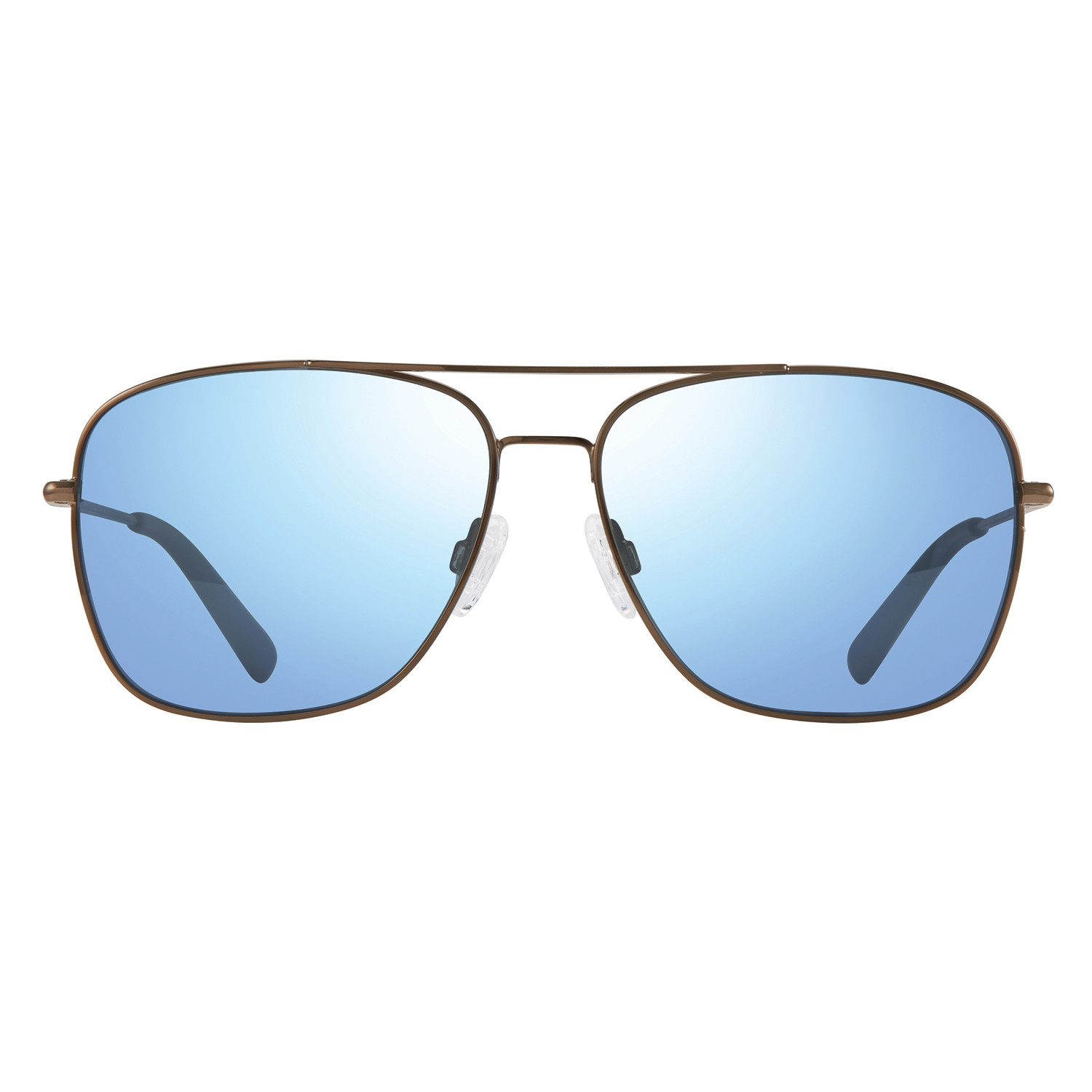 Harbor S Polarized Sunglasses // Chrome Frame + Graphite Lens - B ...