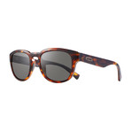 Zinger Polarized Sunglasses (Matte Tortoise Frame + Green Lens)