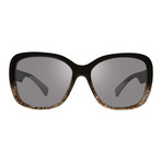 Devin Polarized Sunglasses // Black Amber + Graphite