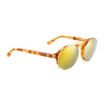 Unisex Dyad 17 Sunglasses // Blonde Tortoise + Gold