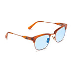 Unisex Vanguard 32 Sunglasses // Amber + Tinted Blue Flash