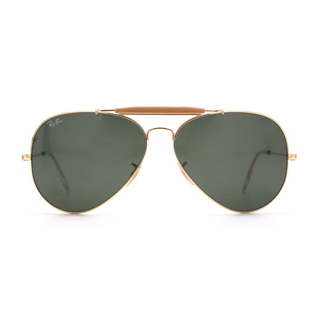 Ray-Ban // Unisex Outdoorsman RB3029 Sunglasses // Green