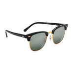 Ray-Ban // Unisex Clubmaster Classic RB3016 Sunglasses // Silver