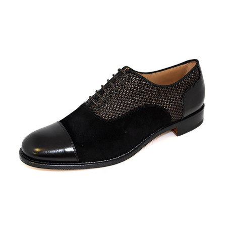 Romano Martegani // Sondrio Dress Shoe // Black Combo (US: 7)