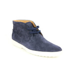 Tod's // Chukka Boots // Navy + White (US: 5)