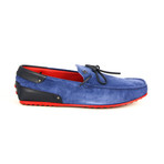 Tod's // Loafers // Blue + Multicolor (US: 5)