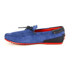 Tod's // Loafers // Blue + Multicolor (US: 5)