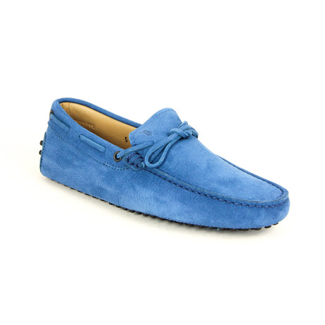 Tod's // Driving Moccasins // Blue (US: 5)