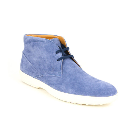 Tod's // Chukka Boots // Blue (US: 5)