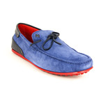 Tod's // Loafers // Blue + Multicolor (US: 5)