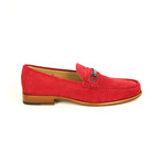 Tod's // Loafers // Red (US: 7.5)