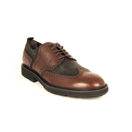 Tod's // Two-Tone Dress Shoes // Brown (US: 5)