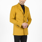 Owen Wool Coat // Yellow (Euro: 56)
