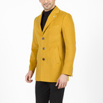 Owen Wool Coat // Yellow (Euro: 48)