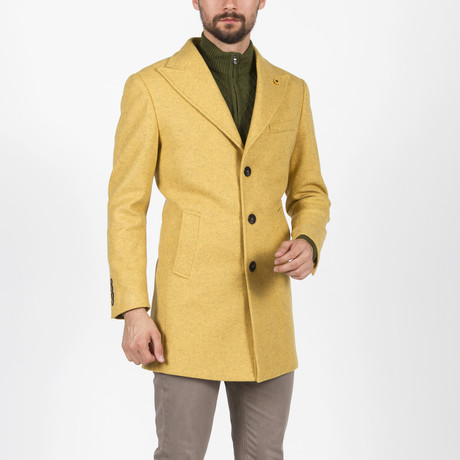 Jake Wool Coat // Yellow (Euro: 48)