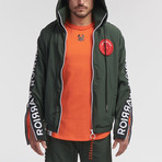 Goki Woven Track Jacket // Deep Forest (S)