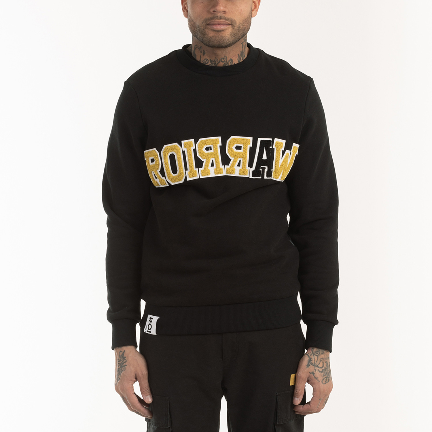 Boxer Crewneck Sweat // Black (S) - Once We Were Warriors - Touch of Modern