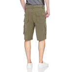 BeLighted Cargo Shorts + Twill Piping // Stone (30)