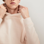 Roca Basic Hoodie Sweatshirt // Washed Pink (XL)