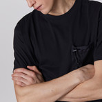 Genko Tech Pocket T-Shirt // Black (L)